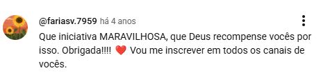 Depoimento 2 de aluno sobre o Moodle gratuito EnsineOnline